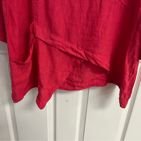 Camille and Co linen top sz M - Picture 2 of 6